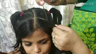 Children hairstyle in few minutes full explanation in telugu part -2