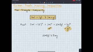 Ext 2: Proof (The Triangle Inequality)