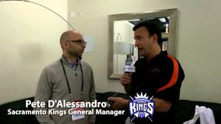 Sacramento Kings GM Pete D'Alessandro Invites You To Help Make Their Draft Pick