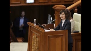 Discursul final al Prim-ministrului Maia Sandu la finalul ședinței plenare