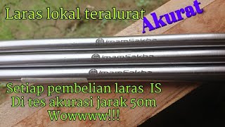 Tes laras IS jarak 50m murah tapi gk murahan