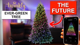 Twinkly Pre-Lit Regal EverGreen Tree – The ULTIMATE App-Controlled Christmas Lights Setup!