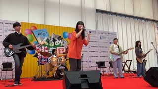 ［4K］南筑高等学校 軽音楽部/第6回くるめ楽衆国まつり2024.04.29