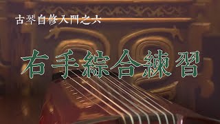 古琴練習曲《右手運指小曲》  Chinese Guqin     |    古琴入門    |     古琴自修    |