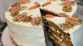 كيكة الجزر Carrot Cake