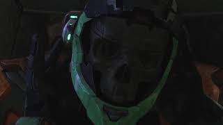 Halo Reach PC opening cutscene with Haunted Skull Helmet
