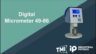 Digital Micrometer 49-86: Material Thickness Measurement