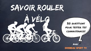 Attestation du savoir rouler à vélo : teste tes connaissances