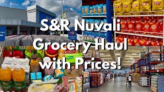 Grocery Haul Vlog #2 at S\u0026R Nuvali PH | Grocery Shopping Haul + Prices