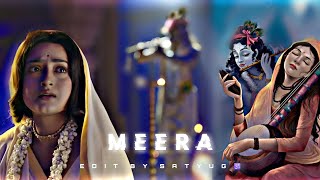 Krishna Bhakt Meera 😍 Status 🕉️ || Ft. Saiyaan 😍 Edit by SATYUG🕉️. #krishnabhakti #meera #meerabai
