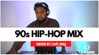 90's HIP-HOP OLD SKOOL MIX | B.I.G, 2PAC, NAS, DMX, JAY-Z, MOBB DEEP, WU-TANG (Mixed By Live LinQ)
