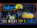 This Weeks Best Built Camps In Fallout 76 | Top 5 Camps