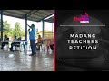 Madang Teachers Petition