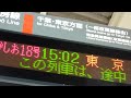 蘇我駅１・２番線発車案内