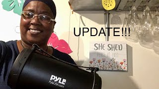 Portable Pyle Bluetooth Speaker UPDATE !!!  I Do  Not Own The Rights To This Music