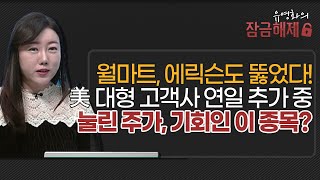 [유영화의 잠금해제] 월마트, 에릭슨도 뚫었다! 美 대형 고객사 연일 추가 중 눌린 주가, 기회인 이 종목?