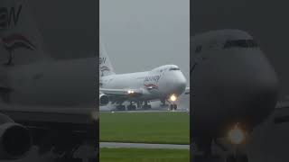 Silk Way 747-400 at Schiphol🇳🇱
