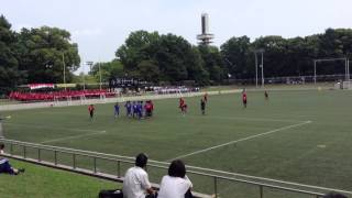 駒澤大学高校 対 都立駒場高校 高校総体サッカー東京都予選準決勝 （高校サッカー）