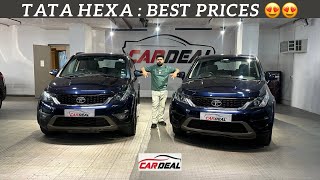 Tata Hexa is Cheap price | आज मिलेगी best offer कार | दिल्ली की कार मार्केट | Cardeal