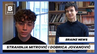 Brainz News - Strahinja Mitrović i Dobrica Jovanović