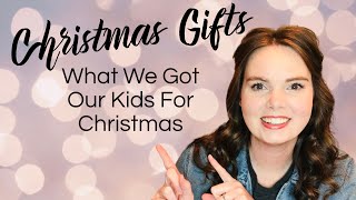 CHRISTMAS GIFTS \\ What We Got Our Kids For Christmas 2022 \\ Tween Boy & 10 Year Old Girl