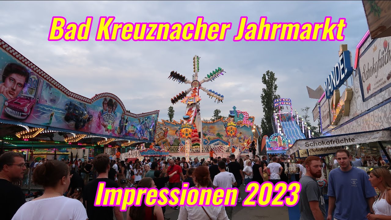 Bad Kreuznacher Jahrmarkt Impressionen 2023 - YouTube