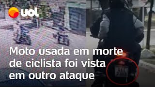 Ciclista morto em SP: Moto com mesma placa é usada em outro ataque a tiros horas depois do crime