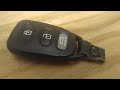 Hyundai Elantra / Sonata Key Fob Battery Replacement - DIY