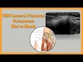 USG Lateral Femoral Cutaneous Nerve Block