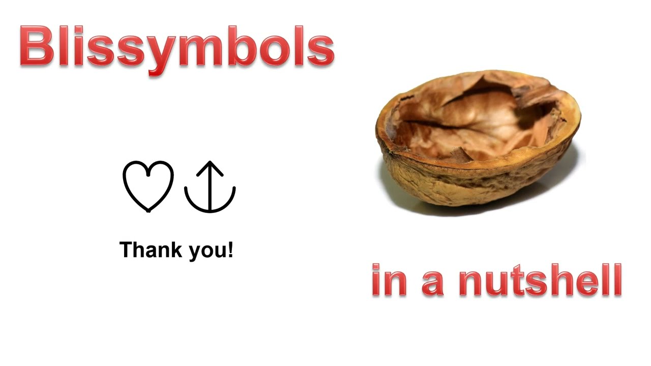 Blissymbols In A Nutshell A Logical Writing For An Illogical World