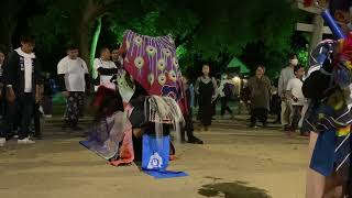 白鳥神社秋祭り⛩ 一支部獅子保存会  御旅所  上組