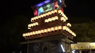 2016西条祭り　伊曽乃神社祭礼　宮出し３　図書館前