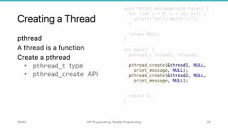 AMD HIP Tutorial, 2-2, Parallel Programming with Pthreads