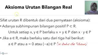 Sifat Urutan Bilangan Real (Sifat Trikotomi)