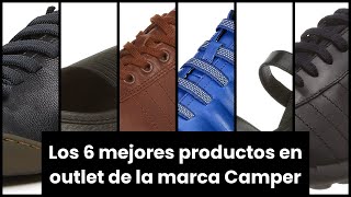 【OUTLET CAMPER】Los 6 mejores productos en outlet de la marca Camper