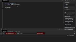 JS Training - Beginner - Maths 1
