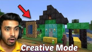 when gamers use creative mode in Minecraft | himlands ,techno gamerz, gamerfleet