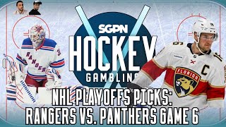 NHL Playoffs Picks: Rangers vs. Panthers Game 6 + Conn Smythe talk - Hockey Gambling Podcast