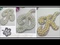 DIY | Tutorial Bros Huruf (Inisial) | Pearl Brooch