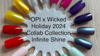 OPI x Wicked - Infinite Shine Holiday 2024 Collaboration Collection