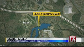 Man ejected in deadly boat crash in Rocky Mount