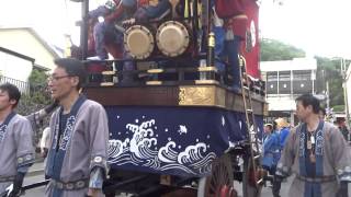 2013.5.3青梅大祭【大柳町山車大横丁下る】