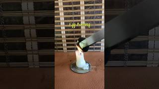 Burnt Egg in water Reaction #experiment #school #students #homemade #project #science #shorts #viral