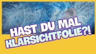 Aquarell Basics - Klarsichtfolie nutzen - Technik für Anfänger