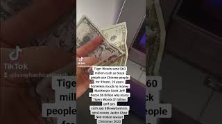 12.3.23 NFL game 50,000 million Chinese girls, Lovey Banh ask Tiger Woods $60 mil, Elon Musk $20 Bil