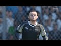 WAYNE ROONEY 2 GOALS FOR DERBY COUNTY