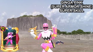 Super Sentai: Legend Wars (スーパー戦隊レジェンドウォーズ) Super skill #195 | Ginga Pink Super Skill.