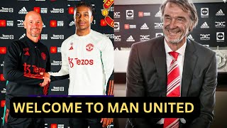 🔴Breaking! Man United win race to sign £50m winger to replace misfiring Antony by Jim Ratcliffe ✅