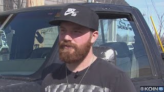 Gresham man's US flag stolen, burned