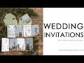 Forest wedding invitations idea